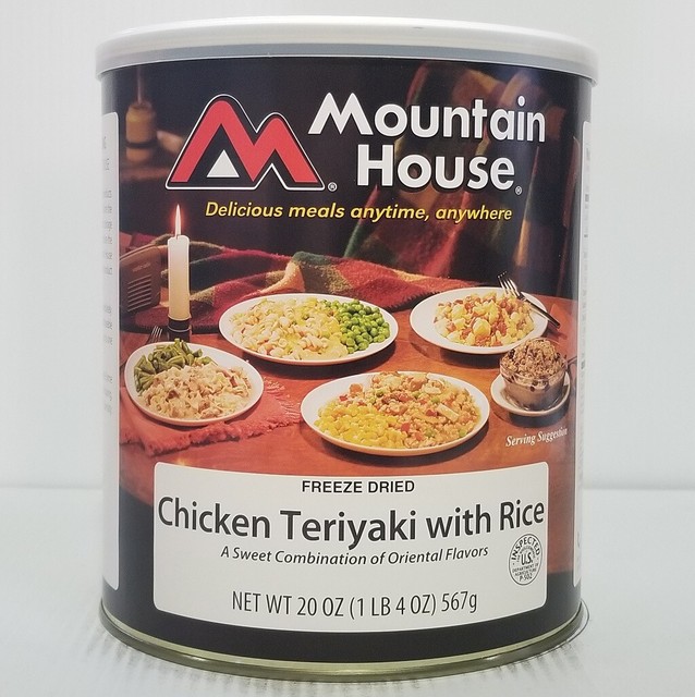 Mountain House Freeze Dried Food Beef Teriyaki With Rice 10 Can Best