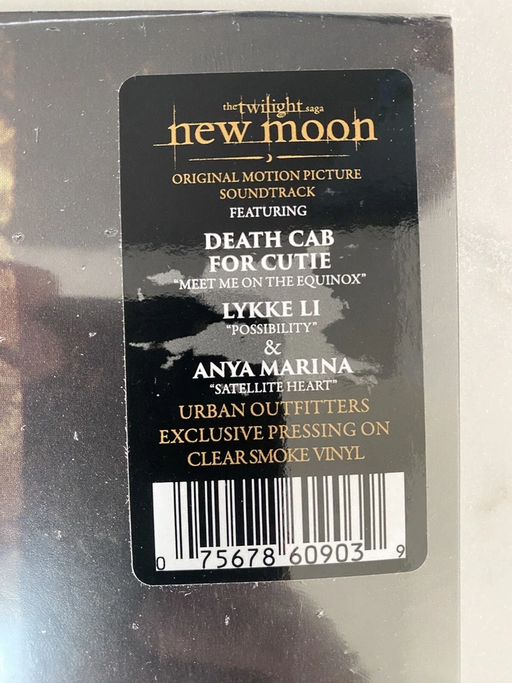 Twilight New Moon Soundtrack Urban Outfitters Exclusive Clear Smoke Vinyl ☑️ - Image 2 of 4