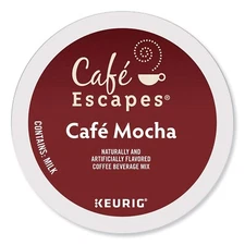 Cafe Escapes Cafe Mocha 48 count Keurig K cups FREE SHIPPING 