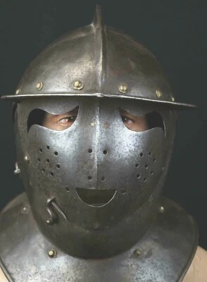 Burgonet-Helm Italienischer "SAVOYARD"-Helm Rüstungshelm-Replik aus dem 17. Jahr - Bild 1 von 4