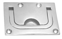Einlassgriff Edelstahl A4 75X56Mm TüRgriff Poliert Lukenheber Bodenheber 8243