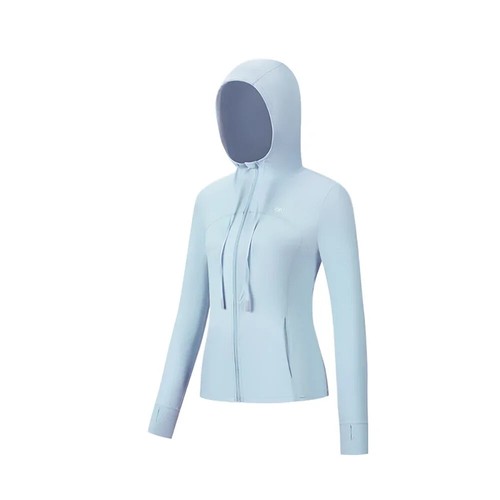 OH!SUNNY Athletic Jackets for Women Gym Fitness Coat Yoga Hoodies UV Protection - Picture 18 of 29