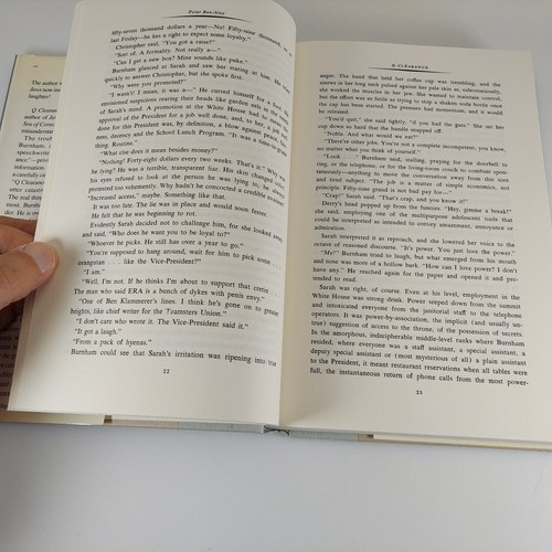 Q Clearance by Peter Benchley 1986 Random House 2nd Printing HCDJ - Picture 10 of 13