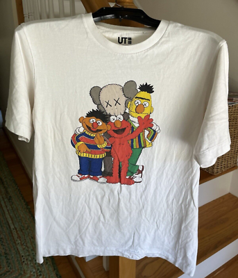KAWS SESAME STREET Uniqlo Plush Toy Complete Box Set 2018 Brand New EUR