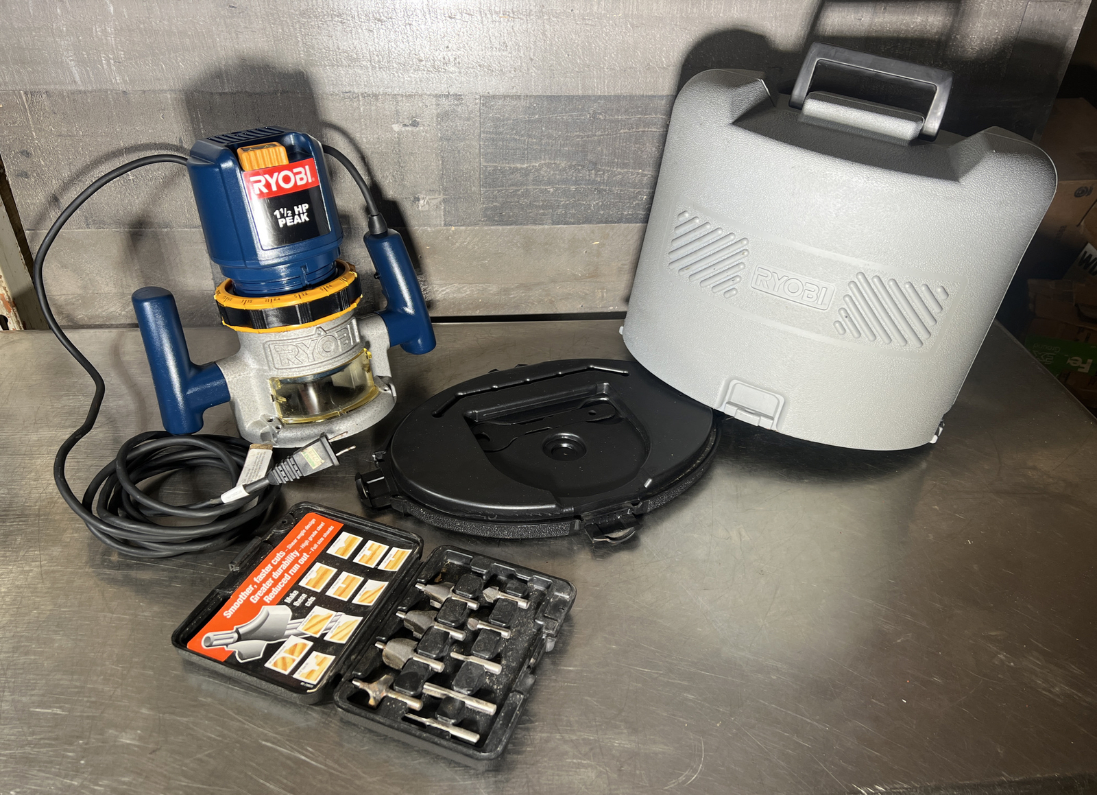 Ryobi Router R161 Used On A Craftsman Table Saw Series 315. 315.228390