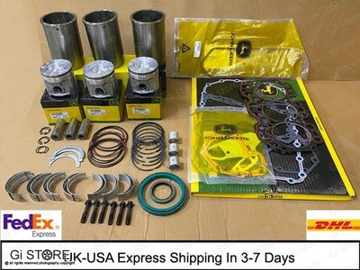 MAJOR ENGINE OVERHAUL KIT FOR JOHN DEERE 3029D/T / 2.9D/T POWERTECH RE520573