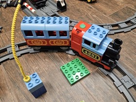 LEGO Duplo Deluxe Train Set Track System 10508 + 2 Other Train Sets + Extras