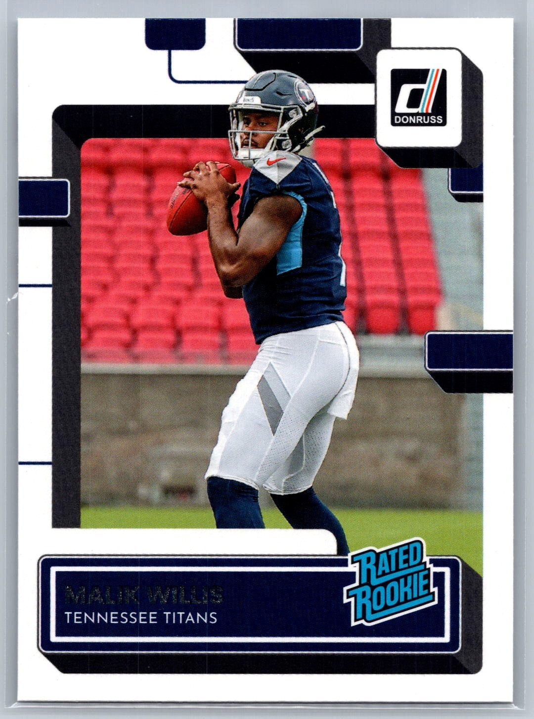Malik Willis 2022 Donruss #303 Rated Rookie