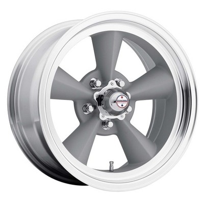 American Racing VN309 Torq-Thrust Original Vintage Silver Painted Wheel