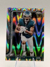 2025 Topps Chrome DeVonta Smith RayWave Refractor Eagles