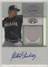 2012 Topps Triple Threads Unity Relics 87/99 Anibal Sanchez #TTUAR-7 Auto 0tw4