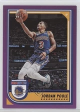 2022-23 Panini NBA Hoops Purple Jordan Poole #226