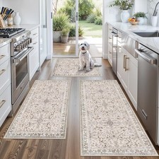 Non Slip Washable Boho Kitchen Mats 2x3 2x4 2x5 Rectangular Kitchen Rug Set of