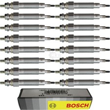 16x BOSCH Glühkerzen für KIA Sorento I JC 2.5 CRDi Hyundai H-1 Travel TQ