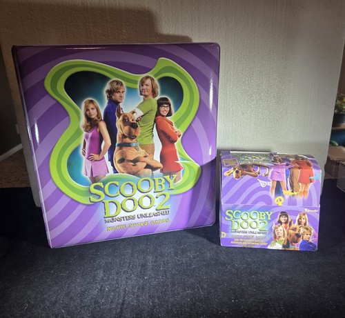 Scooby Doo 2 Monsters Unleashed - Open Box of 36 Packs & Collector Binder - 2004
