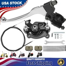 Mini Bike Brake Lever Kit with Rear Brake Caliper Replacement for Coleman CT100U