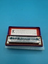 M Hohner Marine Band #1896 Model A440 Harmonica in C Made In Germany in Box