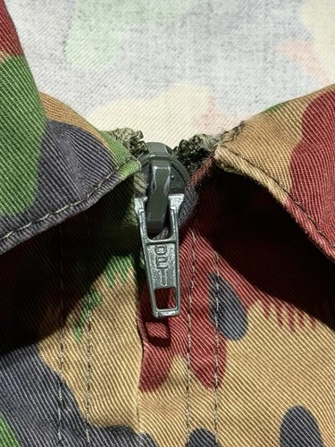Vintage Swiss Army Jacket Mens Large Alpenflage Camo Combat Field Shirt M83 image 5