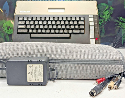 Atari 800XL Computer With Power Supply And Composite Cable ROM/RAM/Audio Good