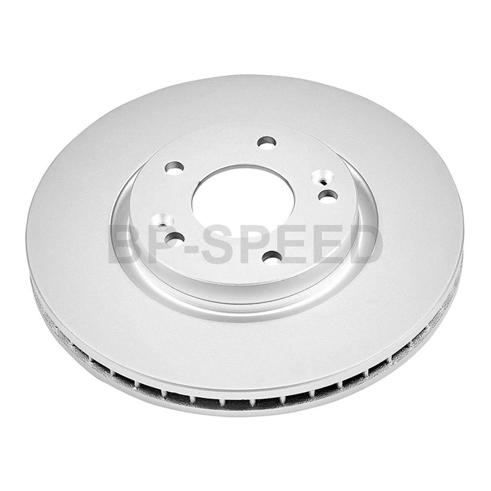 2 rotores de freno delanteros para Hyundai Santa Fe 2007 2008 2009 Foto 2 de 2