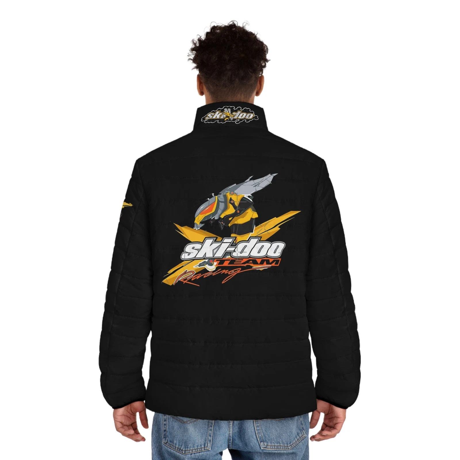 Ski-Doo Racing Logo Puffer Jacket | Snowmobile Outerwear