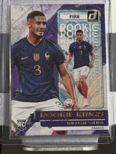 William Saliba 2022-23 Panini Donruss Rookie Kings RC Soccer Card (AAM). rookie card picture