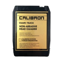 Calibron Clean Track Non-Abrasive Head Cleaner 8-Track Tape Untested
