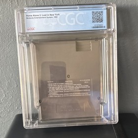 THQ Inc. Home Alone 2: Lost in New York NES Cartridge CGC 9.6 Vintage