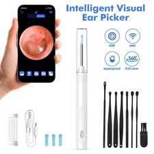 Ear Wax Removal Tool Camera Ear Cleaner with Camera Earwax Removal kit White