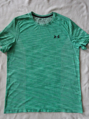 Under Armour Sportshirt Herren L Kurzarm Nahtlos grün