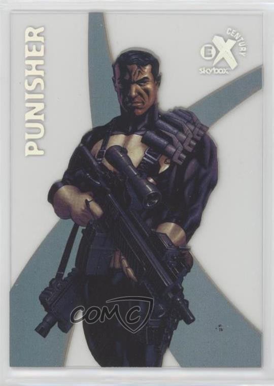 2017 Fleer Ultra Marvel Spider-Man EX Century Punisher #EX41 o5i