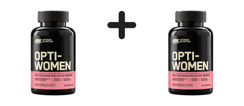 2 x Optimum Nutrition Opti-Women (120) (333,12 EUR/kg)