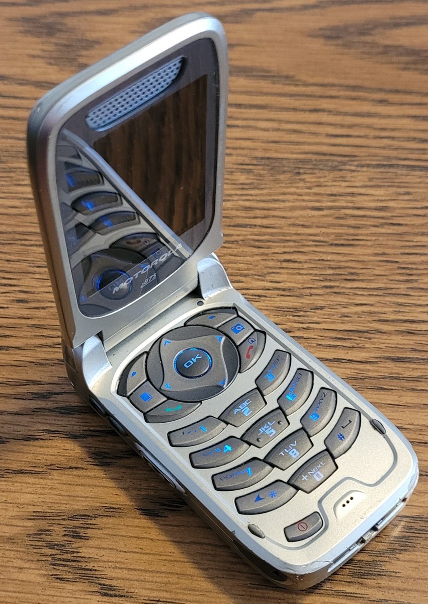 Motorola i875 - Gold and Gray ( Boost Mobile ) Super Rare iDEN
