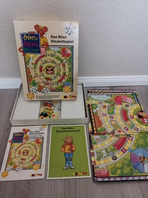 Bim Bam Bino * Das Bino Umweltspiel * Brettspiel Retro 90er Tele 5 komplett
