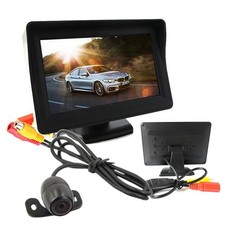 Monitor 4.3" kit Telecamera Retromarcia Auto Retrocamera Camper telecamera staff