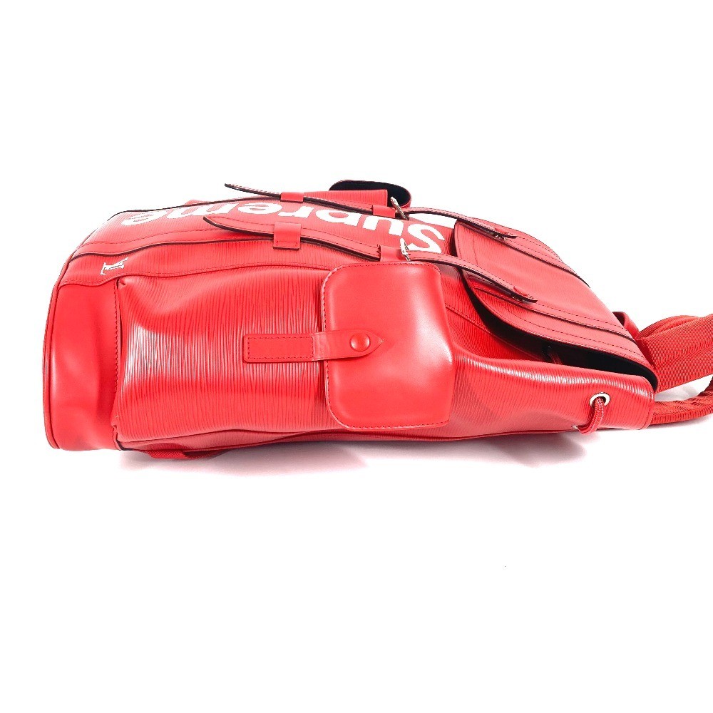LOUIS VUITTON  M53414 SUPREME collaboration Epi Christopher PM 17AW Backpack image 3