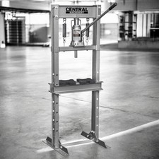 12 Ton Hydraulic Shop Press With Press Plates H-frame Steel Floor Press Stand