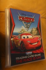 CARS 2 TOPPS IN OFFICIAL BINDER WITH A TOTAL OF 137 CARDS