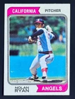 1974 Topps Baseball Card Set Nolan Ryan #20 California Angels HOF Strong EX