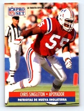 1991 Pro Set Spanish #232 Chris Singleton Fresh Break EX-EXMINT