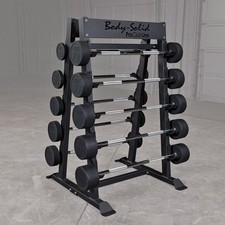 Pro ClubLine Fixed Weight Barbell Rack