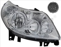 Hauptscheinwerfer Tyc 20-11333-05-2 FüR Fiat Peugeot Ducato Boxer Jumper CitroËN