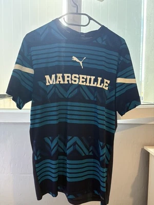 Maillot d’entraînement Olympique de Marseille 2021/2022 pas floqué - Photo 1/4