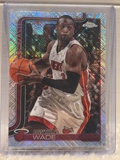 2025-26 Topps Chrome NBA Skylight Refractor Dwayne Wade Miami Heat #241 SP