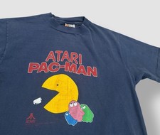 Vintage 80’s Atari PAC-MAN T-Shirt Size M Single Stitch Officially Licensed USA