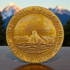 1787 Brasher Gold Plated Doubloon Novelty Carved Token Coin