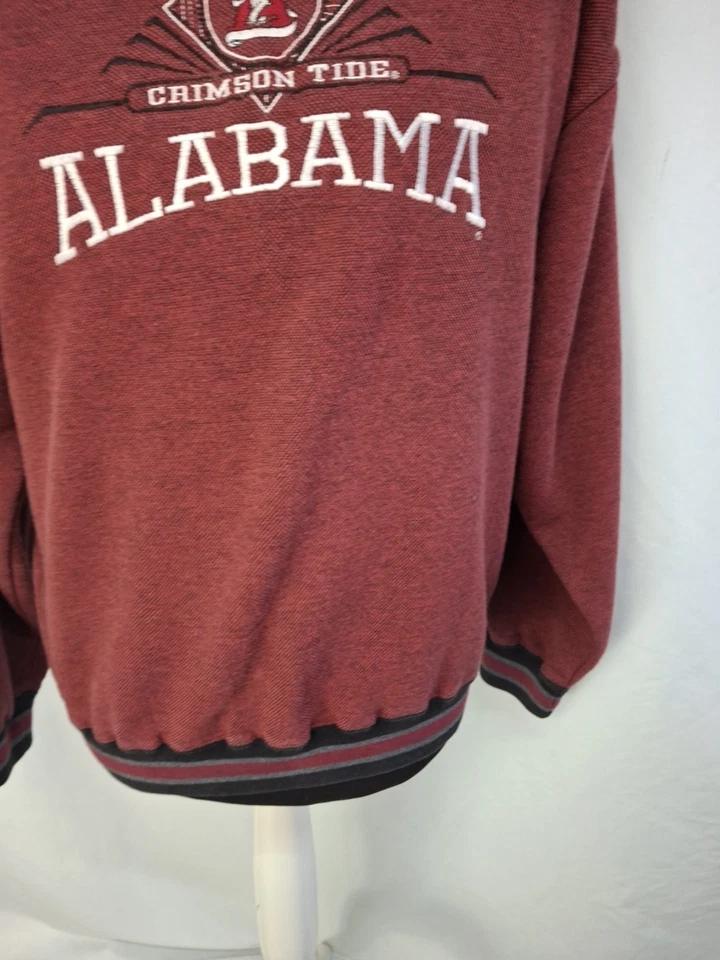 Jersey Atlético Chimson Tide Alabama De Colección Rojo Mediano Años 90 E3567 Foto 4 de 4