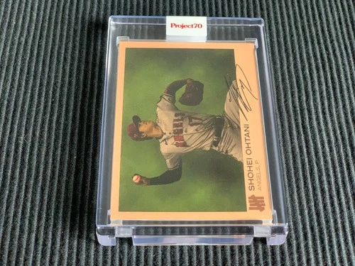 2021 TOPPS PROJECT 70 #621 SHOHEI OHTANI / UNDEFEATED *ENCASED ART*  DODGERS