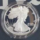 DEEP CAMEO 1992 US Proof Silver Eagle - 1 oz .999 Fine Silver Coin BOX & COA