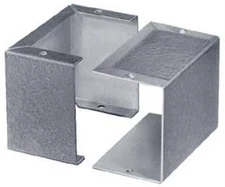 1pc Metal Enclosure, Minibox, Small, Aluminum, 88.9 mm, 152 mm, 203 mm